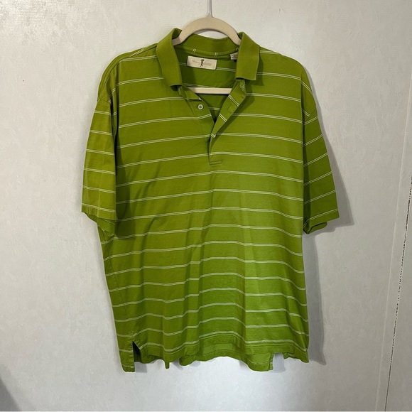 harry vardon Other - Harry Vardon Green and White Polo Golf Shirt Sporty Casual Wear